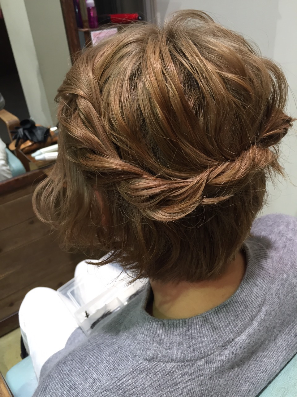 ヘアアレンジアフター画像