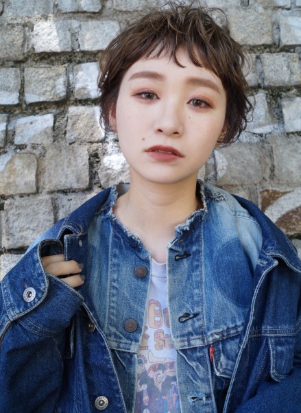 ベビーバングショート 名古屋の美容室 Buddy Hair バディヘア ベビーバングショート 名古屋の美容室 Buddy Hair バディヘア