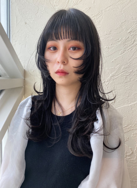 ロングウルフ 名古屋の美容室 Buddy Hair バディヘア