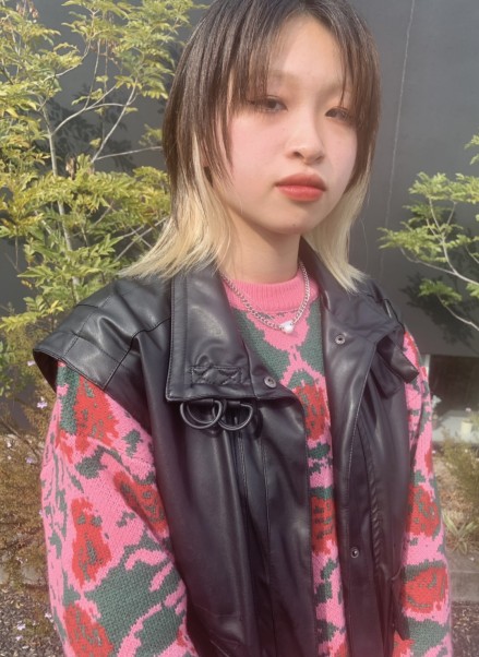 ウルフカット ツートーンカラー 名古屋の美容室 Buddy Hair バディヘア ウルフカット ツートーンカラー 名古屋の美容室 Buddy Hair バディヘア