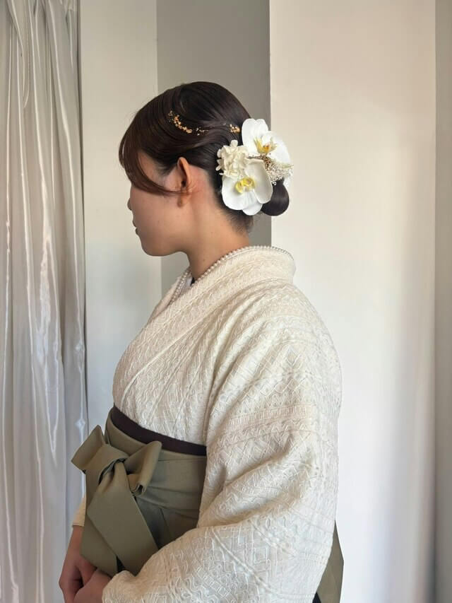 卒業式ヘアー