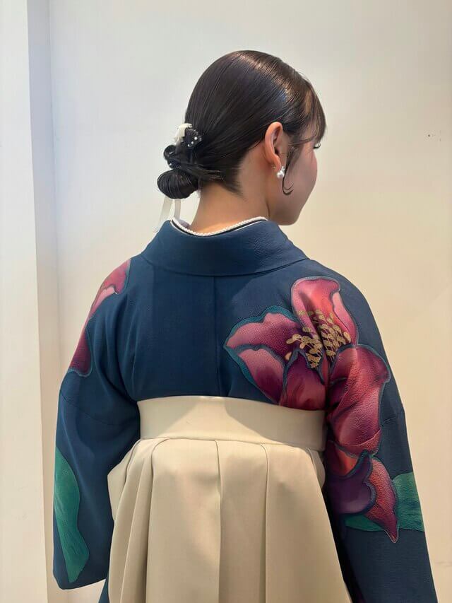 卒業式ヘアー