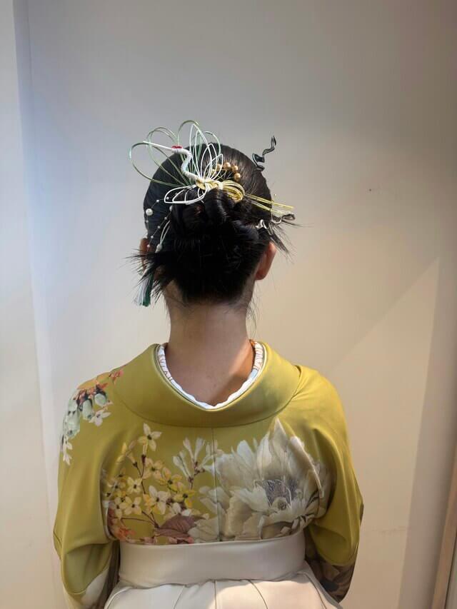 卒業式ヘアー
